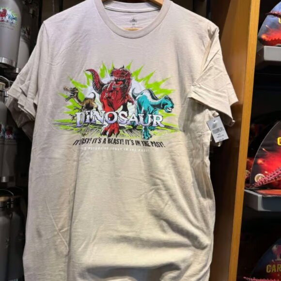 2025 Walt Disney World Parks Animal Kingdom Dinosaur Attraction Adult Shirt XXL - Picture 1 of 2